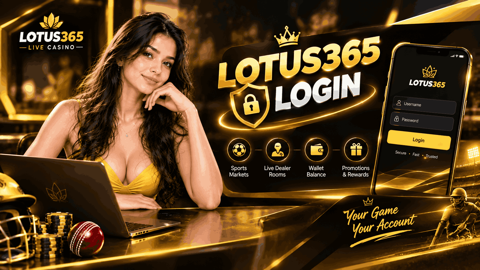 Lotus365 Login Security